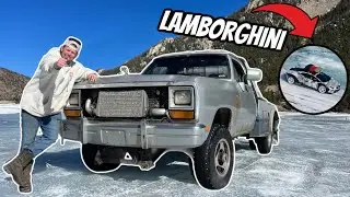 Cummins Ice Racing! (With Supercars)