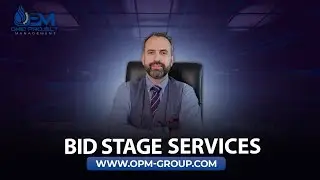 OPM Services Part-9, Bid stage services