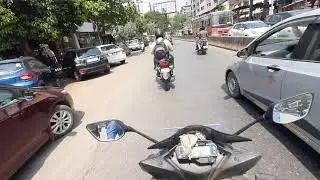 Motovlog from mobile phone | Thane motovlog | need of following traffic discipline