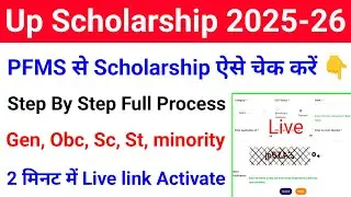 UP Scholarship PFMS se Kaise Check Kare 2026 | PFMS no record found solve |Up scholarship news today