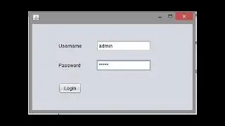 How to create Login Form in Java Swings ? 10 MINUTES tutorials with Source Code
