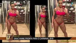Gracyanne Barbosa diz que já sabia de agressão sofrida por Carla Perez