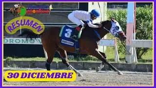 ✅RESUMEN 📽 martes 30 DICIEMBRE 2025, carreras caballos🏇 en el V Centenario💰