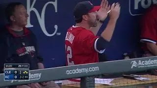 CLE@KC: Callaway ejected from game in the 1st