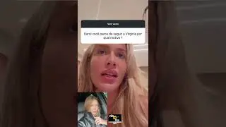 Karoline Lima conta porque parou de seguir Virg&iacute;nia Fonseca