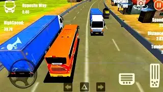 Telolet Bus Driving 3D - New Bus Driving Games - Bus Racing Gameplay - Android GamePlay 2021