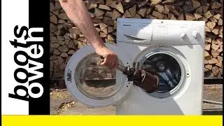 Washing machine meets car jack