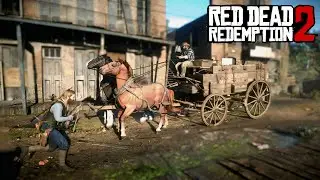 Arthur&rsquo;s Explosive Heist! Stealing a Dynamite Wagon||#RDR2||Hindi Gameplay||#43