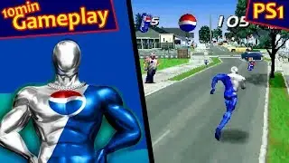 Pepsiman ... (PS1) Gameplay