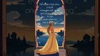 Fantasy Cartoon Love Quotes | Palace Balcony & Lake Romantic Words|fantasy cartoon love quotes