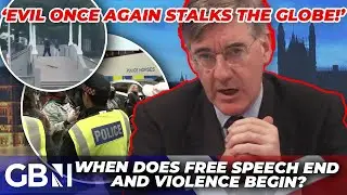BANNING free speech 'does NOT reduce EXTREMIST VIOLENCE' | 'Evil stalks the globe!'