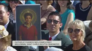Pope Leo XIV declares teen computer whiz Carlo Acutis the first millennial saint