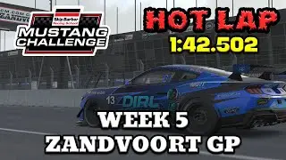 Hot Lap: Zandvoort GP 1:42.502 (Fixed Setup) - iRacing Mustang Challenge