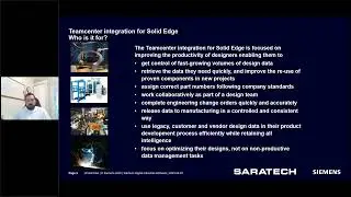 Solid Edge University: Streamline Workflow and Data Management with Teamcenter for Solid Edge