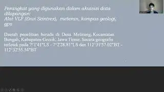 Aplikasi metode Very Low Frequency Electromagnetik (VLF-EM)