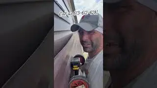 Siding Repair #trades #homeimprovement #roofing #construction #repairs #heights #safety #dangerous