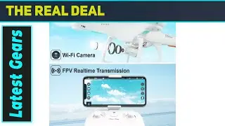 Cheerwing CW4 RC Drone with 720P HD Camera &ndash; Best Beginner-Friendly Quadcopter for Adults