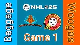 Baggage vs Woogas | Warehouse Games Floorball meets Ice Hockey | Game 1