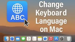 How To Change Keyboard Language on Mac Os