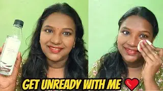 தமிழில் GET UNREADY WITH ME || Max Care Coconut Oil Review || Makeup Removal Using தேங்காய் எண்ணெய்