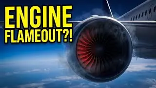 What Happens If a Jet Engine Flame Goes Out at 35,000 Feet? ✈️