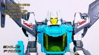 Transformers G1 Retro Headmaster Brainstorm