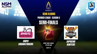 SMSPC SIRIAN STRIKERS vs SUPREME HUNTERS