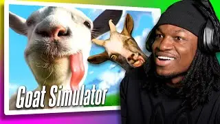 I played Goat Simulator for the first time and I love it !!