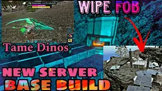 [ FEROX ] ARK MOBILE PVP NEW FRESH START DAY 1 NEW SERVER BASE BUILD AND TAMES
