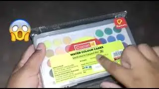 Unboxing Practically Free Product  Camel Watercolour #practically #freepaid