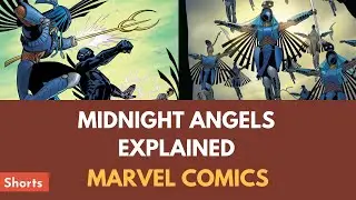 Midnight Angels Explained || Marvel Comics || Black Panther #shorts