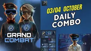 Grand Combat Daily Combo Cards 03/04 Oct 2024 | Grand Combat Daily Combo Cards | Grand Combat #video