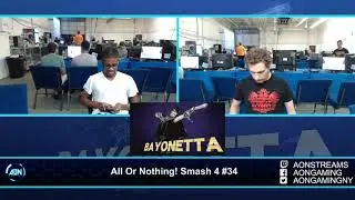 AON Smash 4 #34 Cyberman65 Vs Masato Losers Quarterfinal