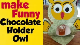 #Hello Bachhon# Make this beautiful Chocolate Holder Bird with Neeti Ma'am in Art n Craft Class