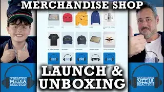 CHANNEL MERCHANDISE SHOP LAUNCH & UNBOXING - QUALITY TEST - FOURTHWALL