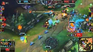 LCS EU 2015 Summer Quarterfinals UOL VS ROC GAME 1 highlight