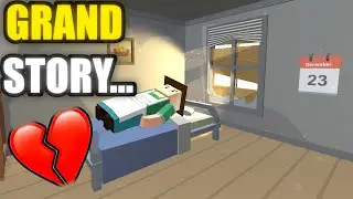 a lonely grandmother waiting for her grandson through Christmas Winter... (GRAND STORY) - Full Game