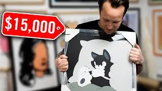 ПРЕВРАЩЕНИЕ 150-фунтового отпечатка в рекорд аукциона: внутри MOOSEY ART
