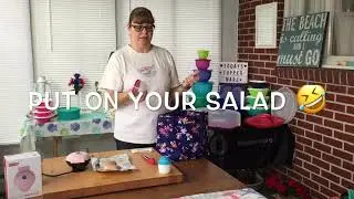 Dash Mini Griddle | Italian Chicken | Tupperware&reg;️ Salad on the Go and Falling For Floral Lunch Set