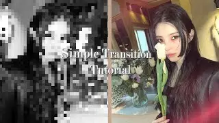 Simple and creative transition Tutorial || After Effects (English cc)