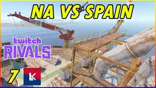 hjune Plays In 100 000$  Twitch rivals Rust 40v40 NA vs SPAIN RIVALS | Part 7