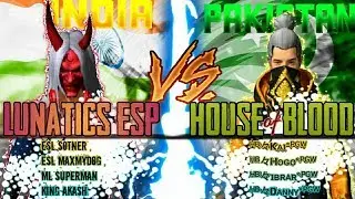 INDIA VS PAKISTAN CLASH SQUAD BATTLE|| MATCH -4 TOP GUILD OF BOTH COUNTRIES FIGHTING FOR GLORY!!