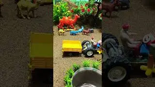 how to make mini water pump science project cow drinking #103 #pondpump #toys #waterpump #shorts