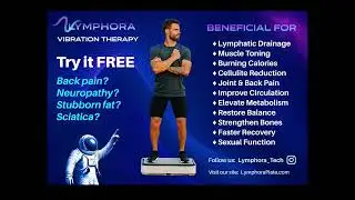 #1 RATED HOME VIBRATION PLATFORM BY LYMPHORA TECHNOLOGIES
