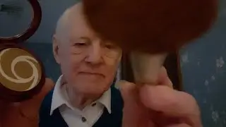 ASMR Grandpa Doing Your Makeup + LAYERED SOUNDS and a Heartwarming Message💖