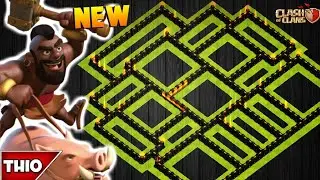 NEW TOWN HALL 10 TROPHY/FARMING BASE 2018! TH10 HYBRID FARM BASE WITH REPLAYS! - CLASH OF CLANS(COC)