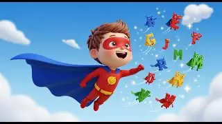Ultimate Superhero Alphabet Flight Song for Kids | Learn ABC & Fun Nursery Rhymes 🦸&zwj;♂️🎶