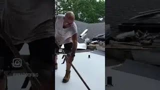 Single-Ply TPO Roof Install