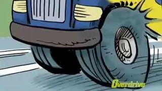 30-second trucker tip: Steer tire blowout!