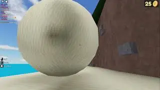 a big snowball in roblox fling things and people
